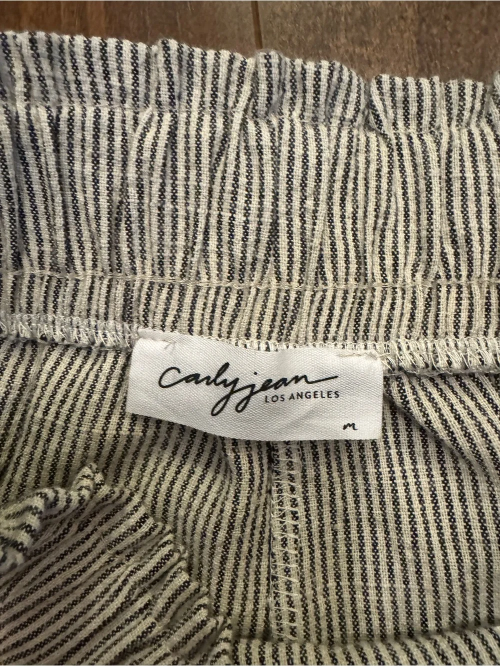 CJLA Layne Shorts in Blue/White Stripe